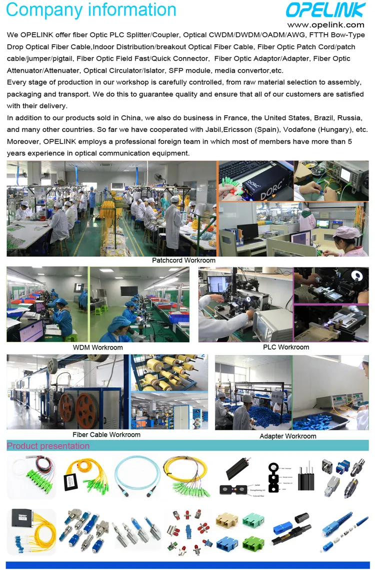 Low Price RoHS Communication Outdoor Waterproof Opelink Fiber Optic Terminal Box 293*219*84mm