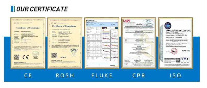 Outdoor Waterproof Armoured FTTH Drop Cable 2fo F657A LSZH Jacket Drop Cable FTTH