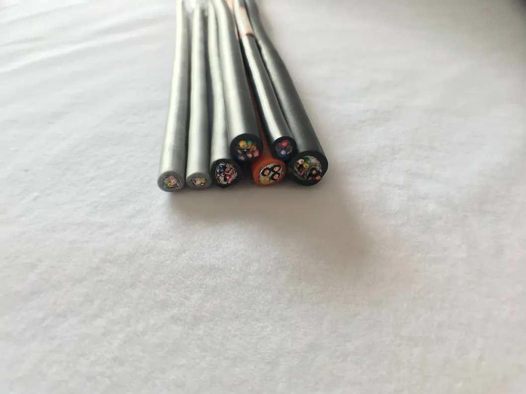 PVC Data Cable Self-Extinguishing and Flame Retardant According to En 60332-1-2 Electric Cable