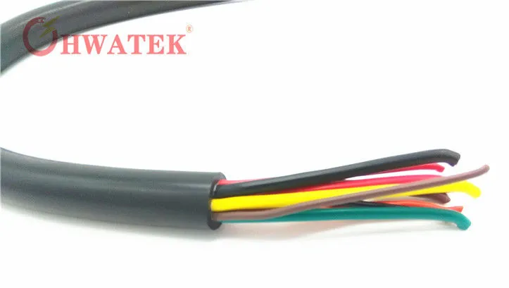 PVC Sheath FT2 Flame 26AWG Multicore Flexible Cable