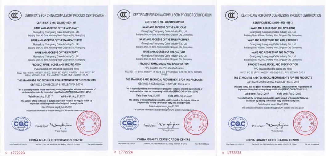 Rubber Cable PVC/XLPE/PE Insulated or Sheathed Push Pull Control Cable