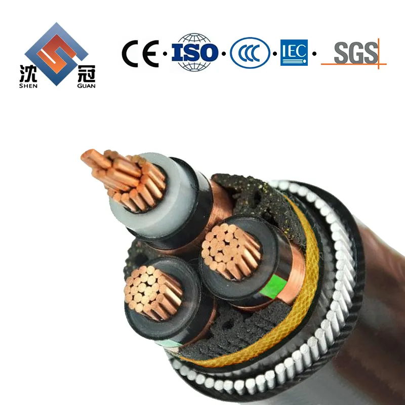 Shenguan Wholesale 1.5mm2 2.5mm2 4mm2 6mm2 Tw Thw Thhn Thwn Tff Flexible Nylon Jacket Copper Electrical Cable PVC Insulation Building Power Cable Control Cable