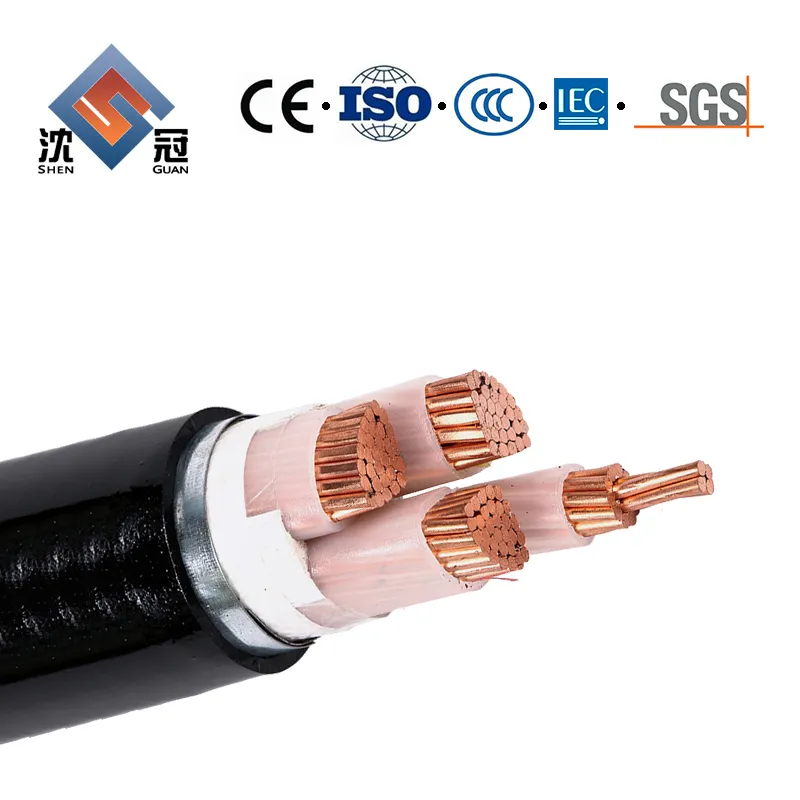 Shenguan Wholesale 1.5mm2 2.5mm2 4mm2 6mm2 Tw Thw Thhn Thwn Tff Flexible Nylon Jacket Copper Electrical Cable PVC Insulation Building Power Cable Control Cable