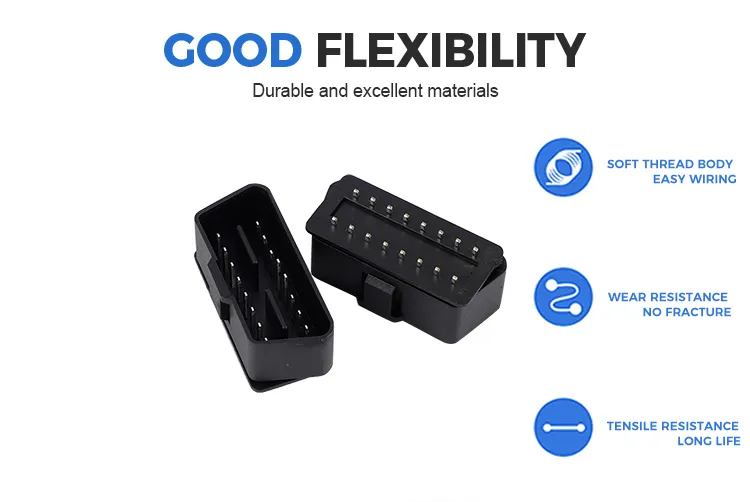 The Source Manufacturer Directly Sells High-Quality OBD90 Degree Bend Gold-Plated Male