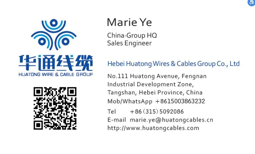 Type Mhf Cable with Aluminum Alloy Conductors Cross-Linked Polyethylene (XLPE) Insulattion