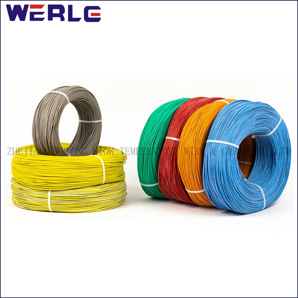 UL 1007 10 AWG Certificated Fiber Optic PVC Insulated Copper Conductor Electronic Electrical Power Coaxial Electric Cable