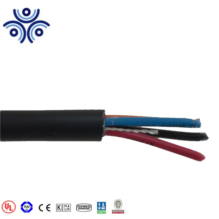 UL 1277 600V Unshielded Thhn Inner Conductor Multi-Conductor PVC/Nylon Insulation PVC Jacket Type Vntc / Tc/Tc-Er Tc Tray Cable