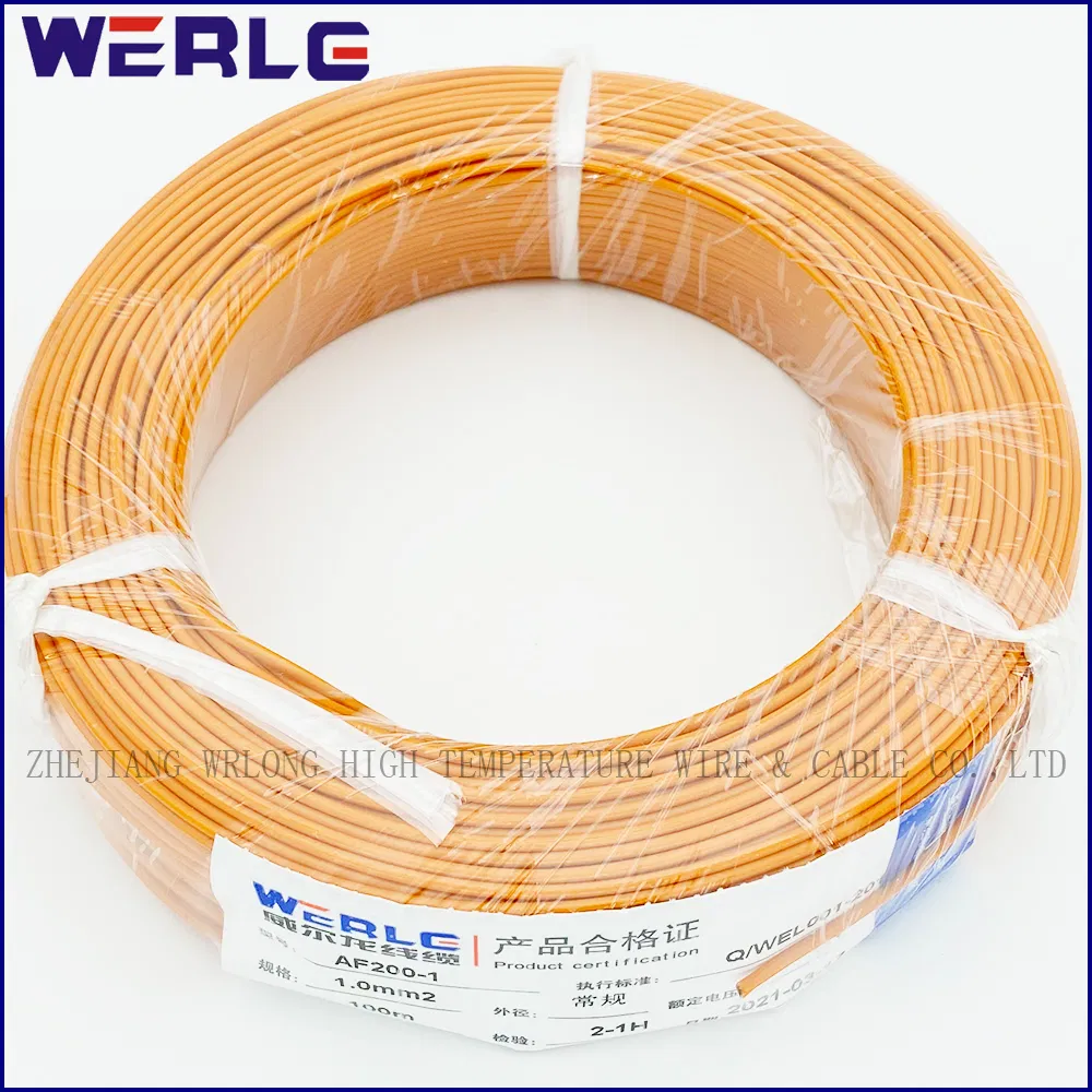 UL 1330 AWG 18 Orange FEP Teflon Insulated Electric Wire