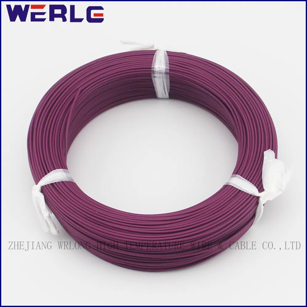 UL 1332 AWG 12 Purple FEP Teflon Insulated Electric Wire