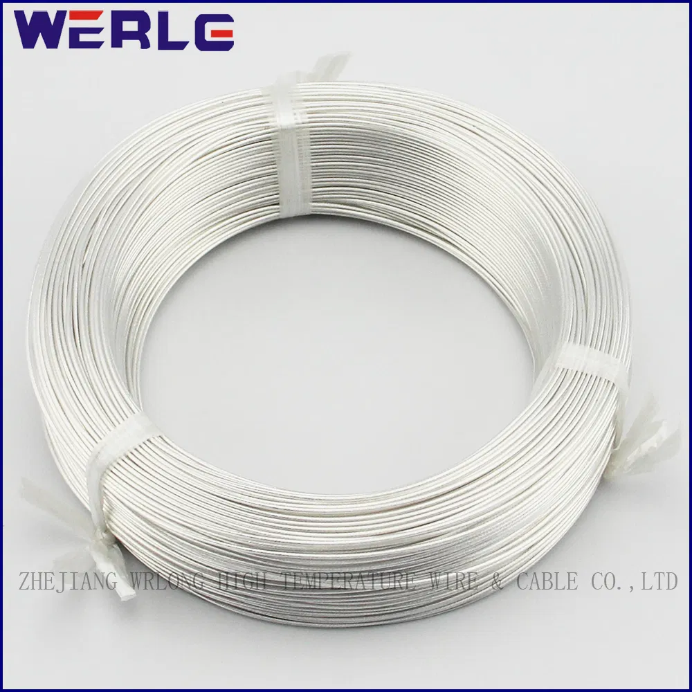 UL 1332 AWG 18 White FEP Teflon Insulated Electric Wire