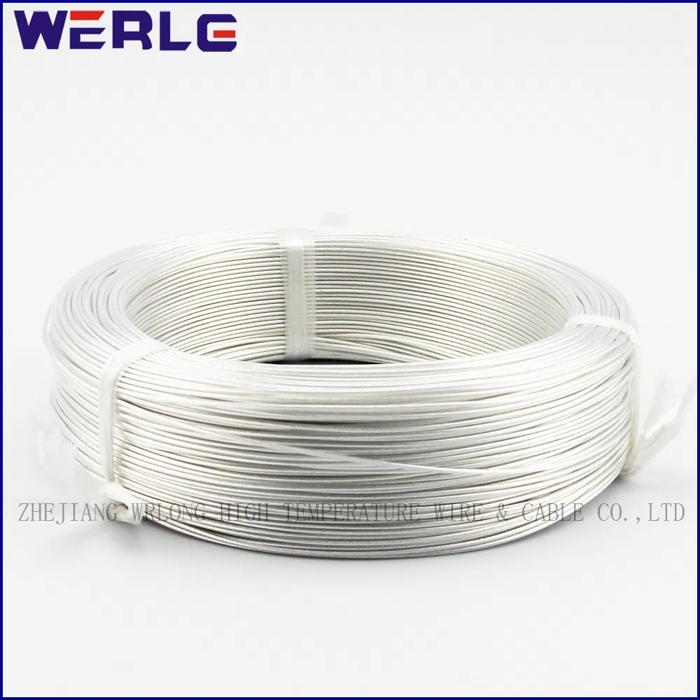 UL 1332 AWG 18 White FEP Teflon Insulated Electric Wire