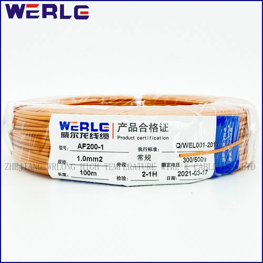 UL 1332 AWG 22 Orange FEP Teflon Insulated Electric Wire