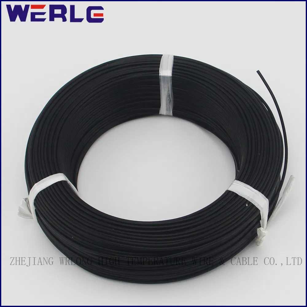 UL 1332 AWG 24 Black FEP Teflon Insulated Electric Wire