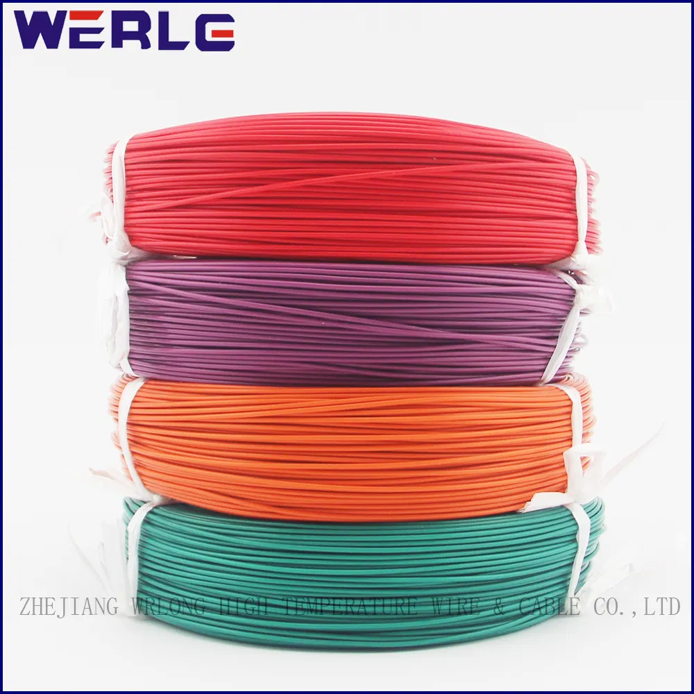 UL 1591 Approved CCC ISO AWG 22 Tinned Copper Conductor FEP Teflon Insulated Single Core RoHS Wire