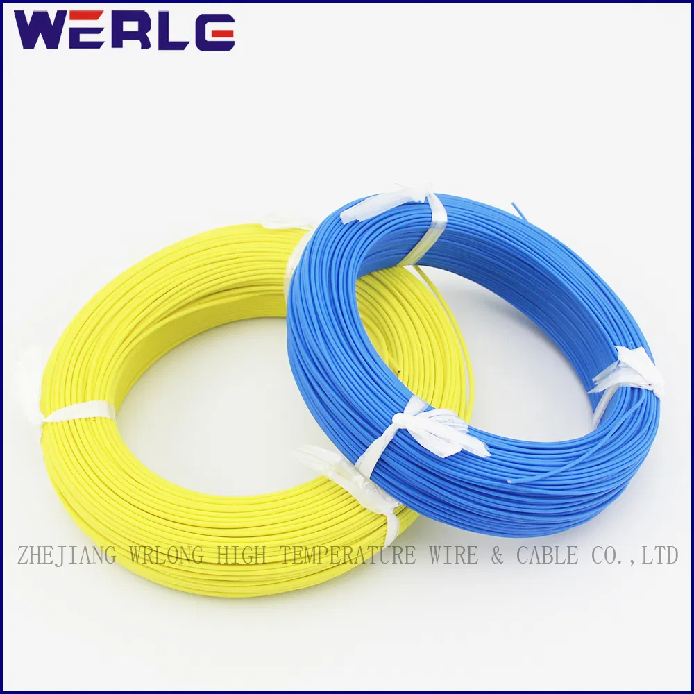 UL 1591 Approved CCC ISO AWG 22 Tinned Copper Conductor FEP Teflon Insulated Single Core RoHS Wire