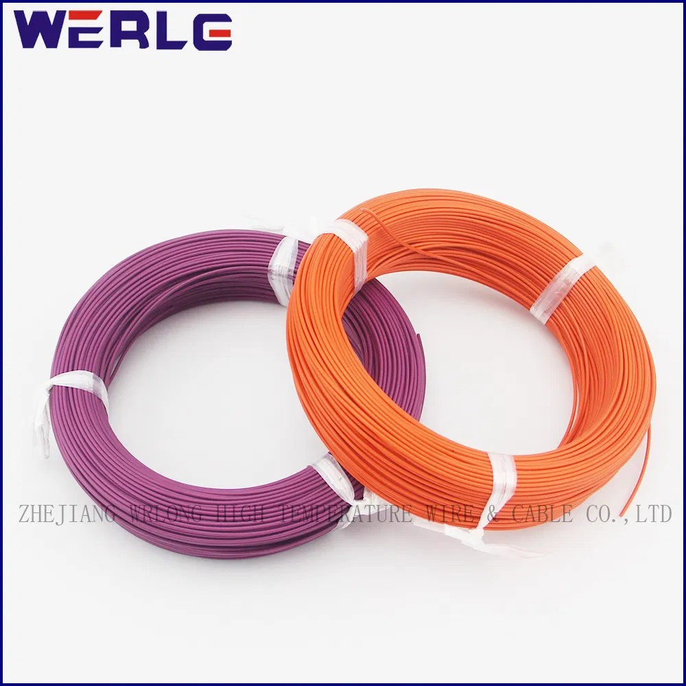 UL 1591 Approved CCC ISO AWG 22 Tinned Copper Conductor FEP Teflon Insulated Single Core RoHS Wire