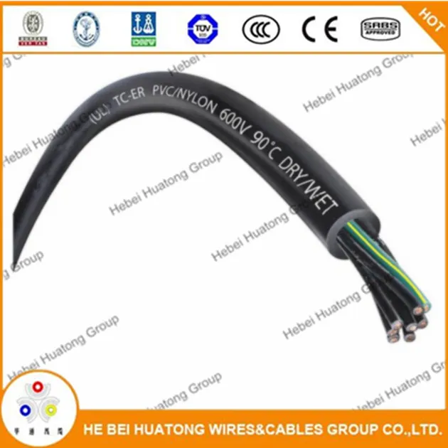 UL List Xhhw Tray Cable Xlp/PVC Tc Cable