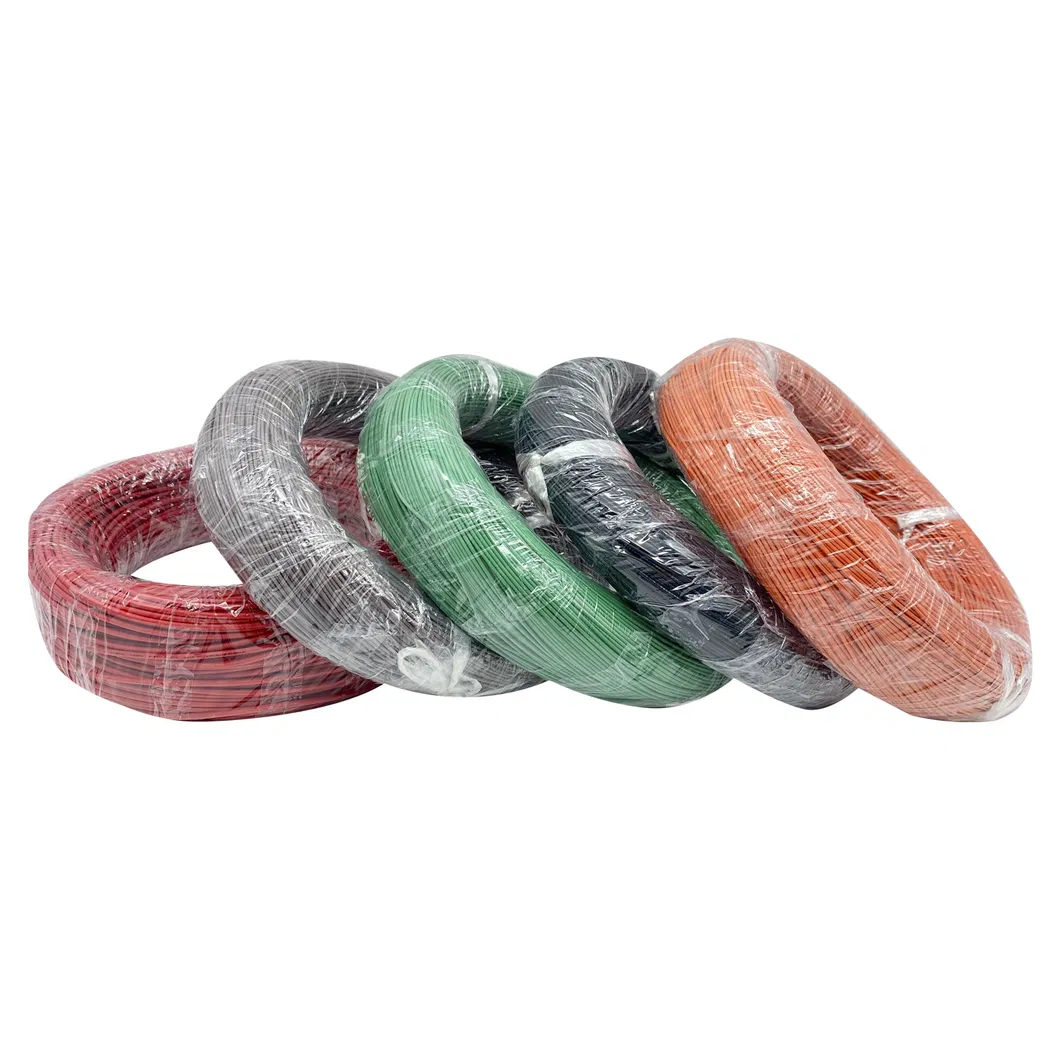 UL Style 1185 80º C 300V Single Core Copper Electric Wire with RoHS Approval PVC Insulation for General Electronics Internal Component Wiring