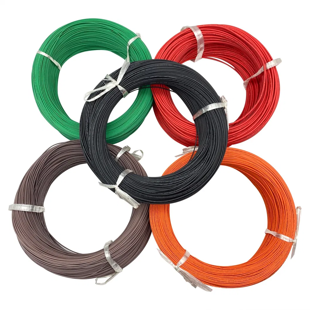 UL Style 1185 80º C 300V Single Core Copper Electric Wire with RoHS Approval PVC Insulation for General Electronics Internal Component Wiring
