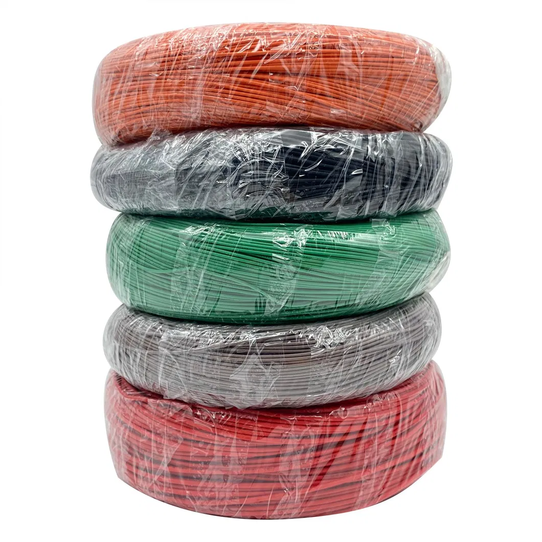 UL Style 1185 80º C 300V Single Core Copper Electric Wire with RoHS Approval PVC Insulation for General Electronics Internal Component Wiring