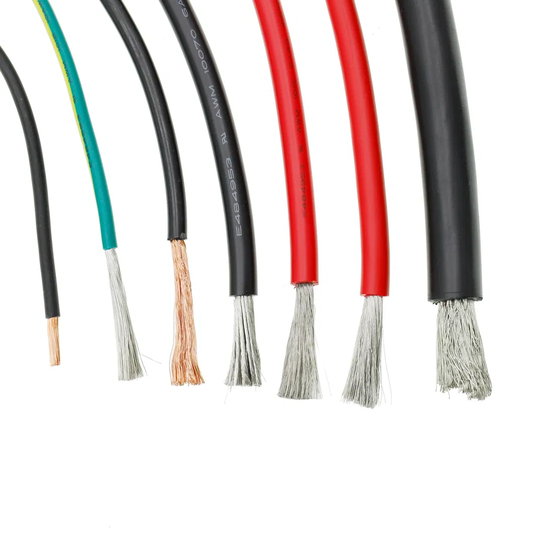 UL1015 6AWG PVC Power Cable High Temperature PVC Insulated Electric Cable