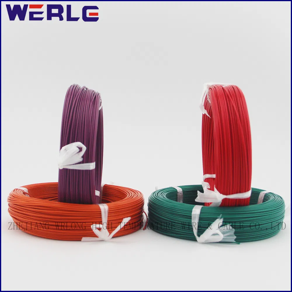 UL1591 Approved AWG 10 FEP Teflon Insulated Tinned Copper Stranded Single Core Wire