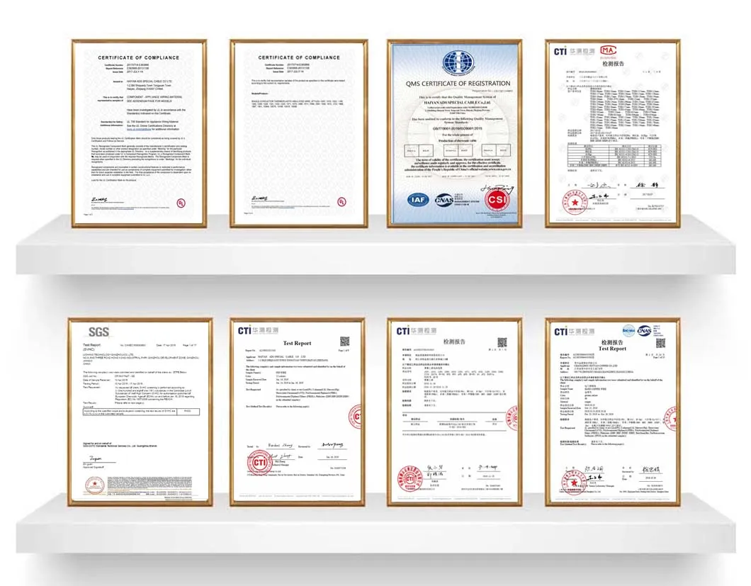 UL1591 Fluoroplastic Insulation Tinned Copper Conductor Heat Resistance Wire