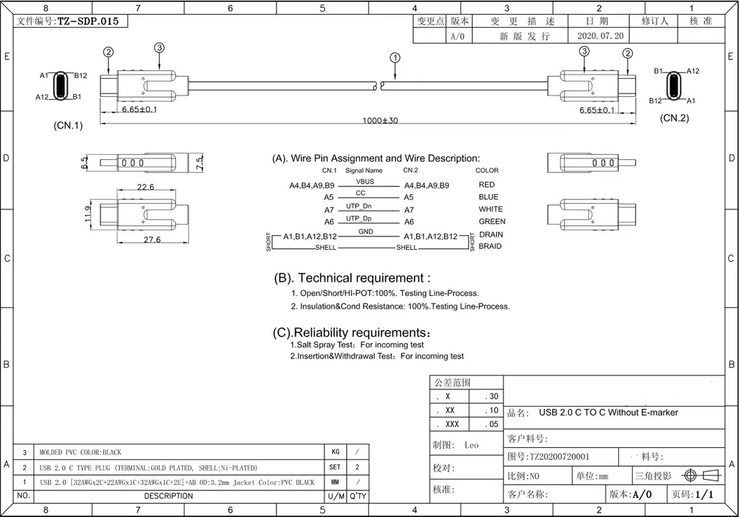 USB Cable HDMI Patch Cable 4K/1080P 18gbps Plug Male to Male HDMI Cable for Digital TV