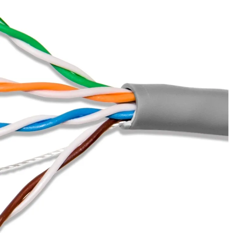 UTP Cat5e Ethernet 305m Cable for Indoor Outdoor Communication Network