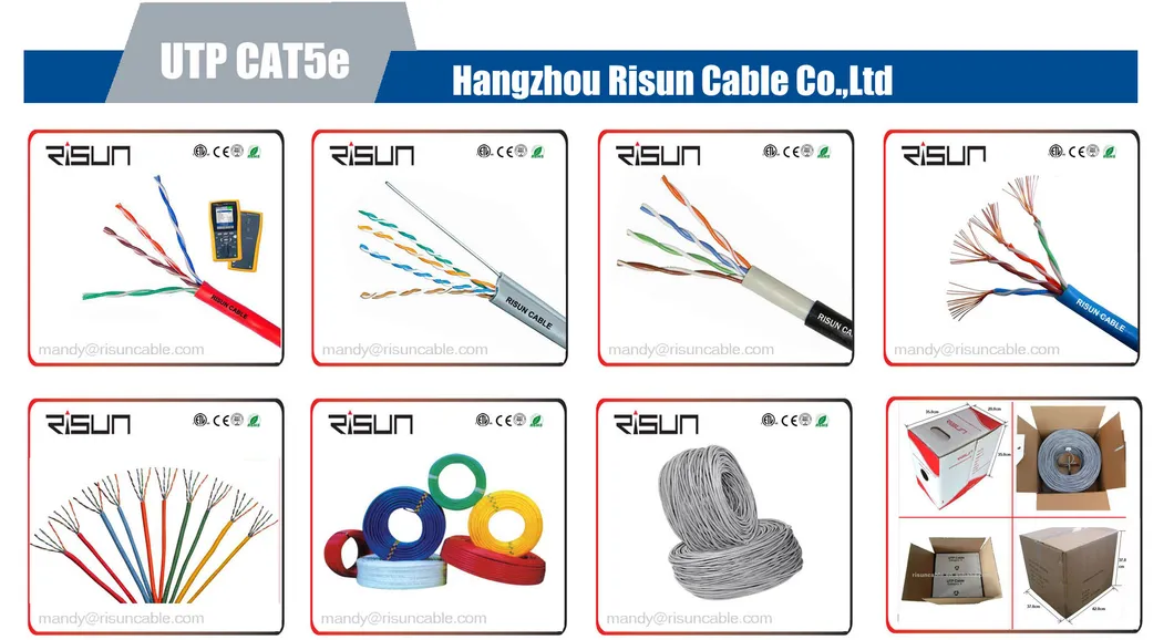 UTP Cat5e LAN Cable with CPR Approved LSZH Jacket