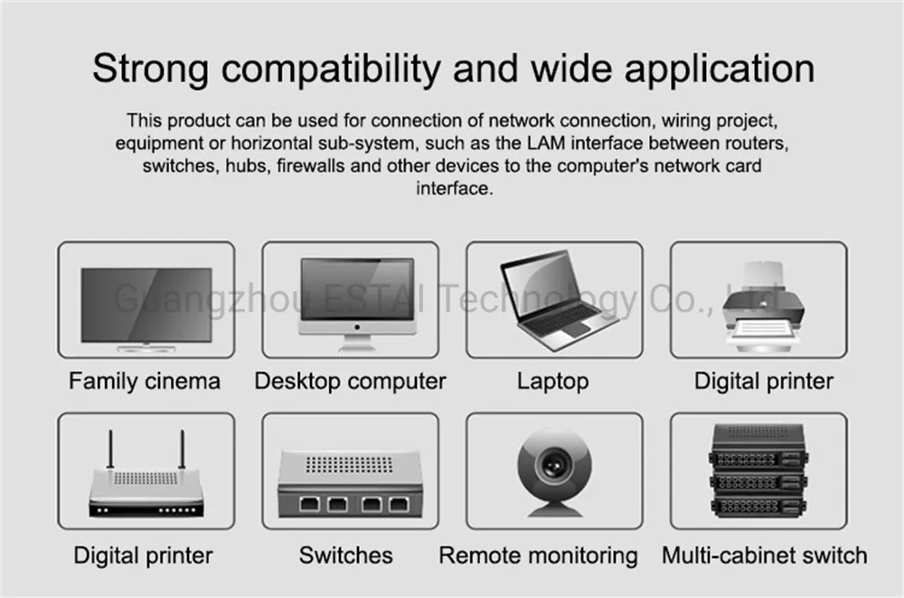 UTP CAT6 Indoor 4p Unshielded Twisted Pair 23AWG 24AWG 26AWG PVC/Cm/Cmr Network LAN Communication Cables 305m 1000FT