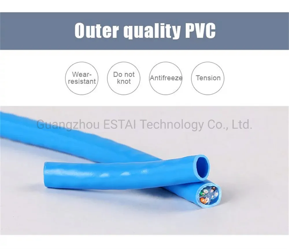 UTP CAT6 Indoor 4p Unshielded Twisted Pair 23AWG 24AWG 26AWG PVC/Cm/Cmr Network LAN Communication Cables 305m 1000FT