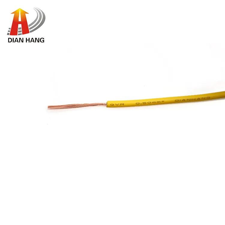 Wire Cable Twisted Pair Cable Sheathed Cable QVR Automotive Wire Cable Insulation Electronic Power Tinned