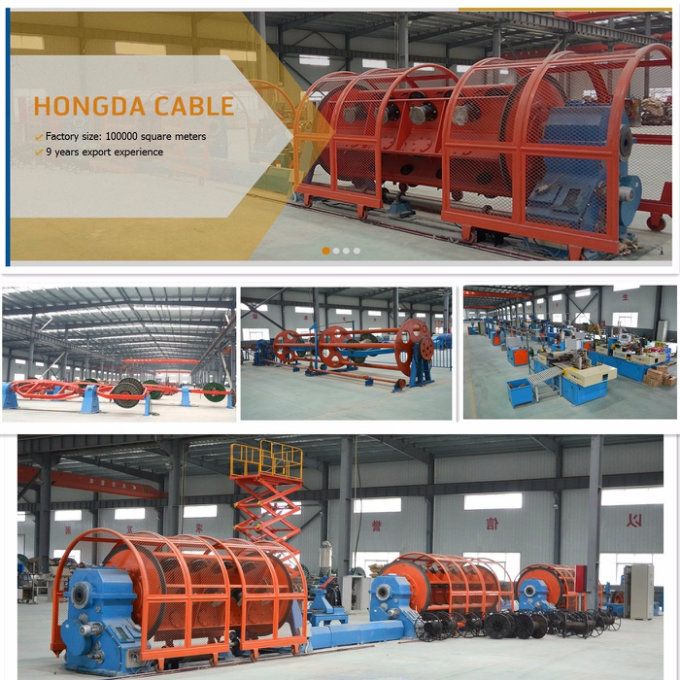 XLPE Quadruplex Aluminum Aerial Bundle ABC Cable Barnacle 2*4+4AWG